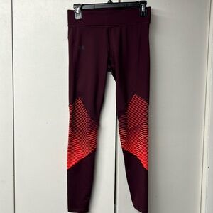 Under Armour brand leggings. Breathable and wild colors.